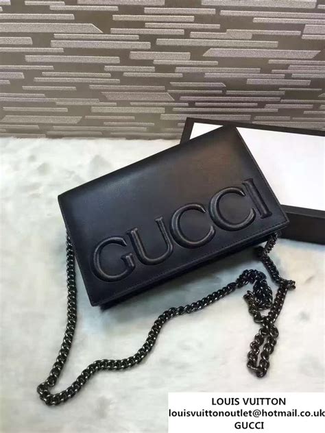 gucci xl leather mini chain shoulder bag|gucci shoulder bag black handbags.